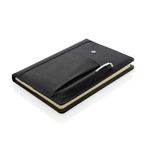 Set de libreta Swiss Peak intercambiable con bolígrafo