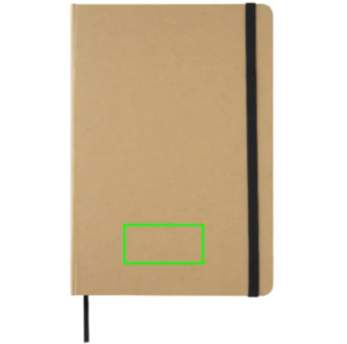 Libreta A5 reciclada de kraft