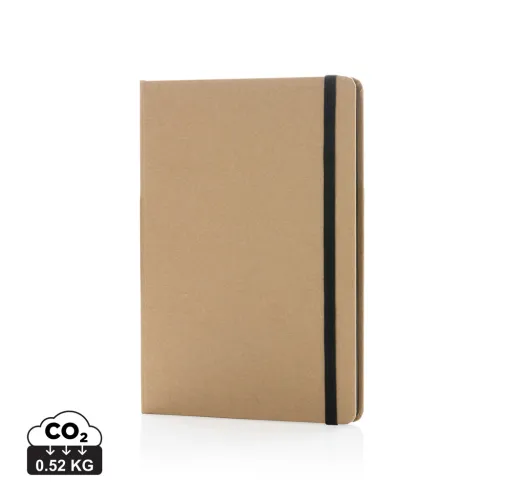 Libreta A5 reciclada de kraft