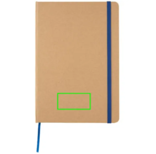Libreta A5 reciclada de kraft