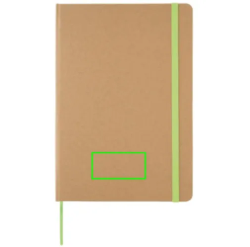Libreta A5 reciclada de kraft