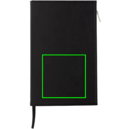 Libreta A5 de PU con cremallera