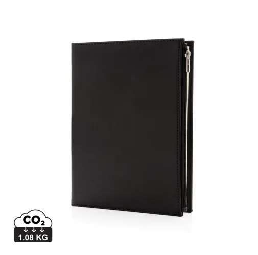 Libreta A5 de PU con cremallera