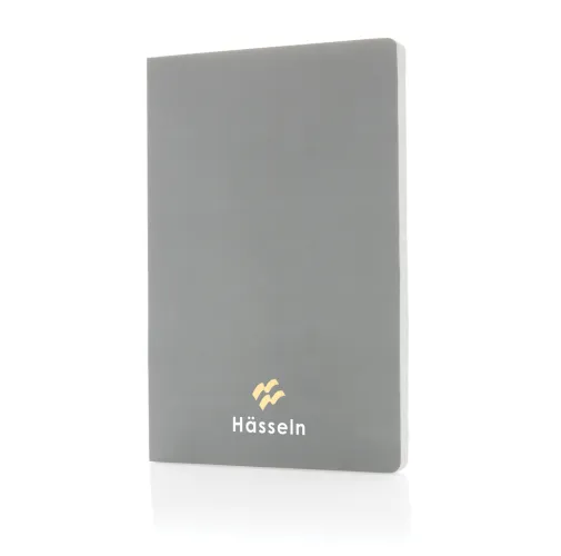 Libreta de papel de piedra de tapa blanda Impact A5