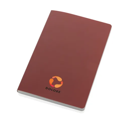 Libreta de papel de piedra de tapa blanda Impact A5