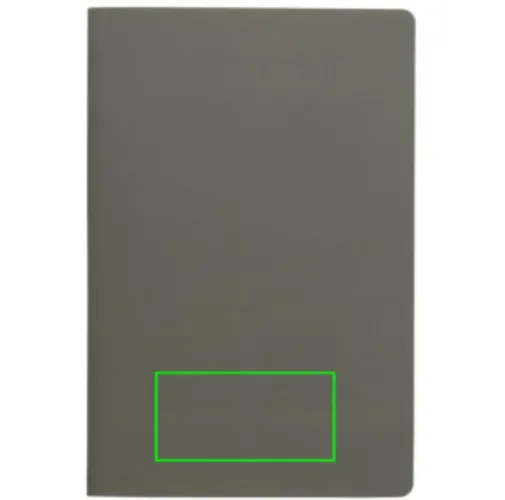 Libreta de papel de piedra de tapa blanda Impact A5