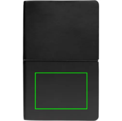 negro de lujo con tapa blanda