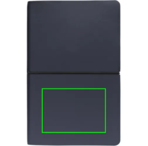 azul marino de lujo con tapa blanda