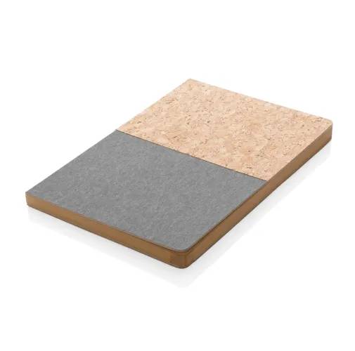 Libreta A5 de corcho y kraft