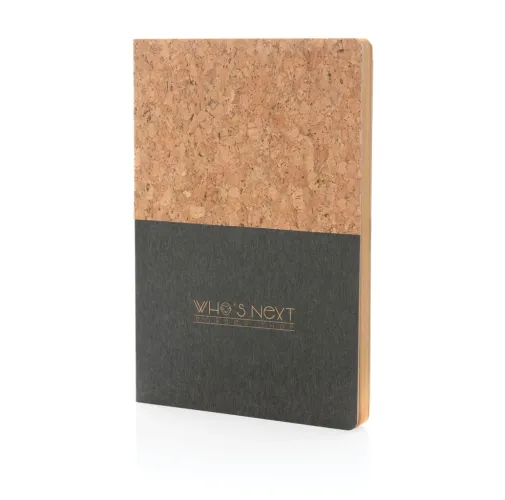 Libreta A5 de corcho y kraft