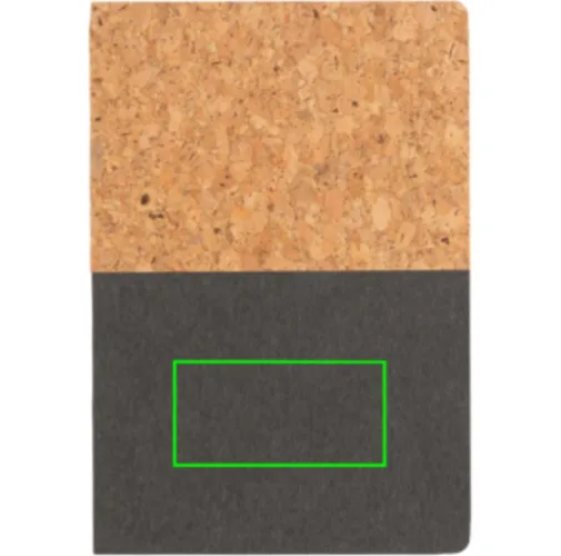 Libreta A5 de corcho y kraft