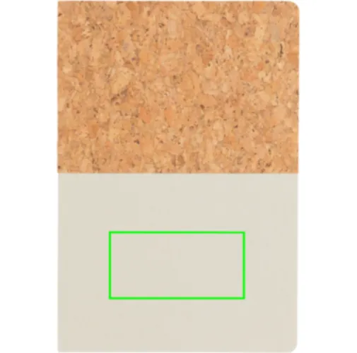 Libreta A5 de corcho y kraft