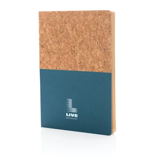 Libreta A5 de corcho y kraft