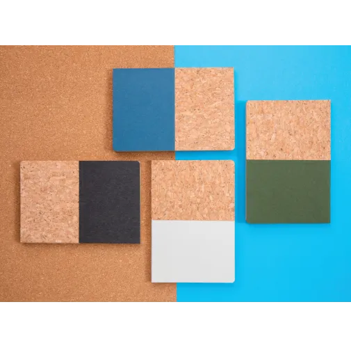 Libreta A5 de corcho y kraft
