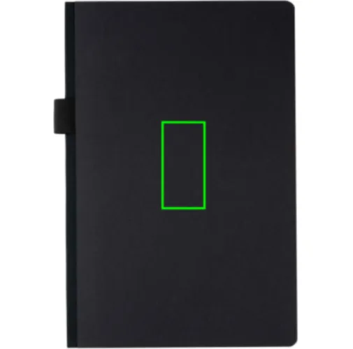 negro Libreta lujosa A5 de tapa dura