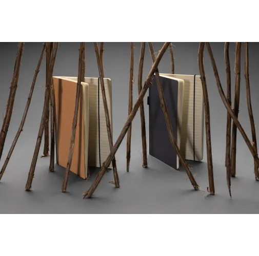 marron Libreta lujosa A5 de tapa dura