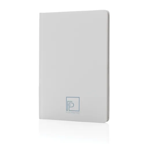 blanco Libreta A5 de tapa dura de papel Impact Stone