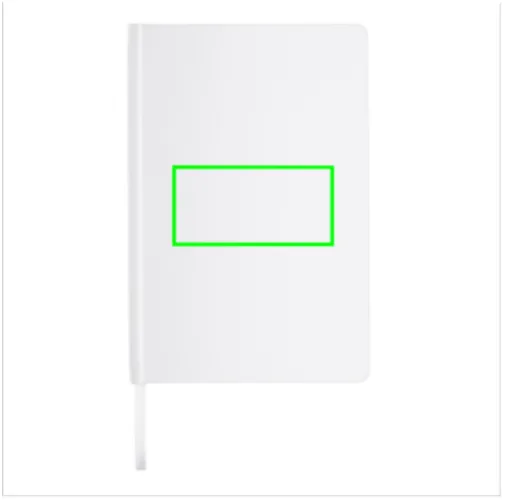 blanco Libreta A5 de tapa dura de papel Impact Stone