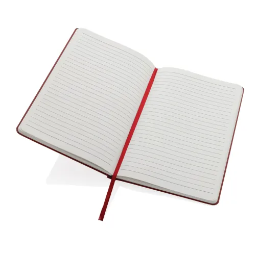 rojo Libreta A5 de tapa dura de papel Impact Stone