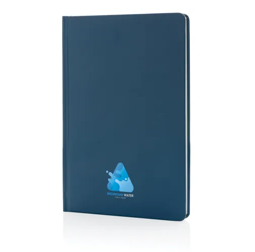 azul Libreta A5 de tapa dura de papel Impact Stone