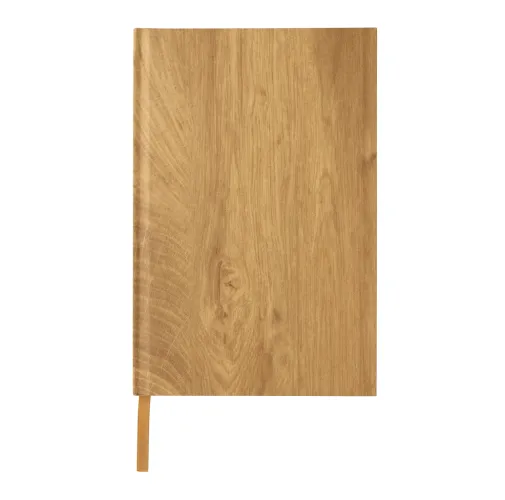 Libreta A5 con estampado de madera Kavana