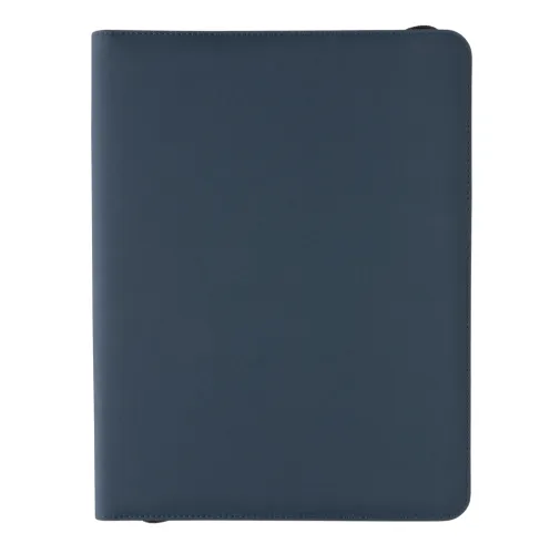 azul marino Portafolio tecnológico 300D Impact Aware™ con cremallera