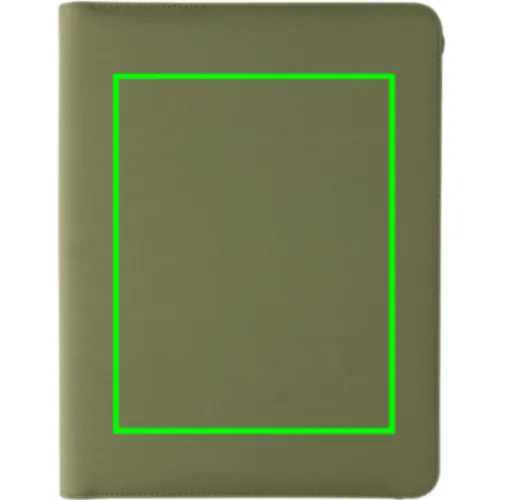 verde Portafolio tecnológico 300D Impact Aware™ con cremallera