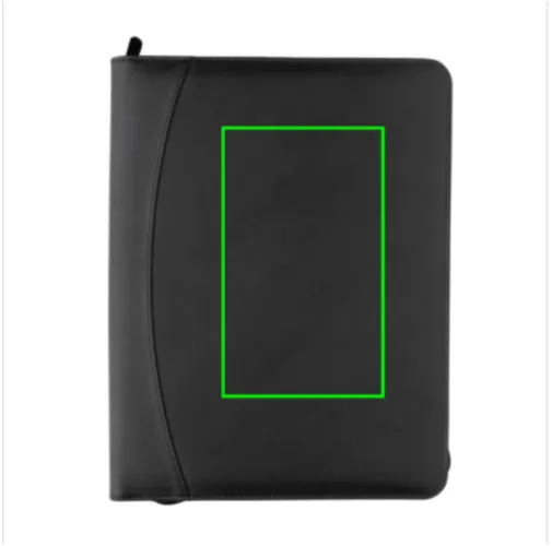 negro Portadocumentos RCS rPU deluxe tech con cremallera