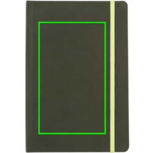 Libreta A5 RPET con certificación GRS