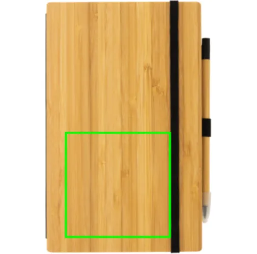 Set de cuaderno y lápiz infinito de bambú