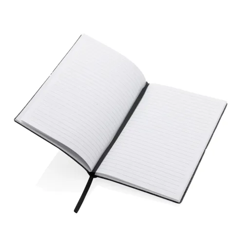 Libreta A5 tapa blanda de fieltro reciclado certificado GRS