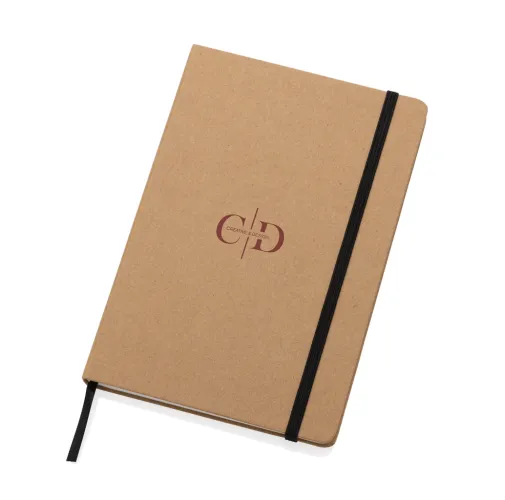 Cuaderno A5 de papel kraft y piedra reciclado Craftstone