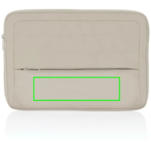 beige Funda para portátil Armond AWARE™ RPET de 15,6\