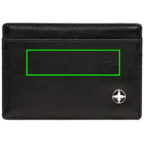 negro Tarjetero RFID Swiss Peak anti escáner