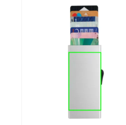 Tarjetero RFID C-Secure de aluminio