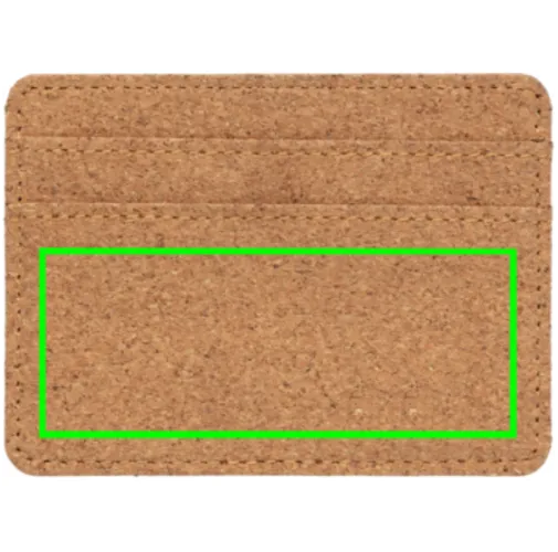 Cartera fina secure de corcho