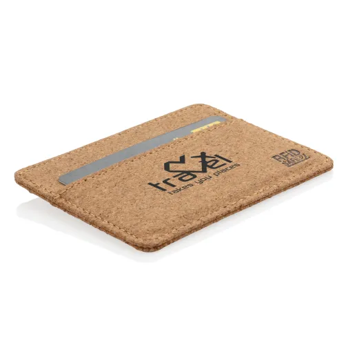 Cartera fina secure de corcho