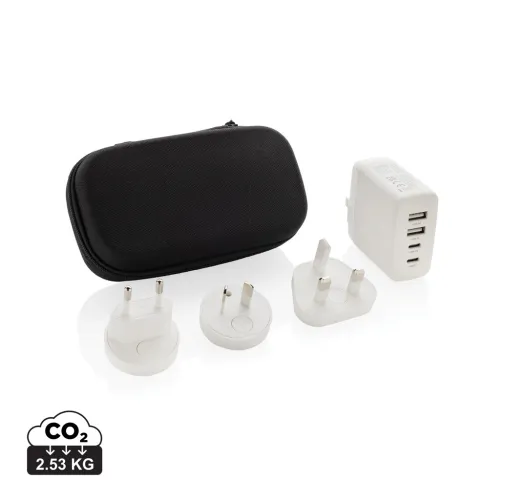 CARGADOR VIAJE DE PLÁSTICO TRAVEL CHARGE PRO RCS CON USB C