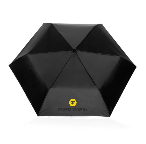 negro Paraguas ultraligero automático de 20,5\