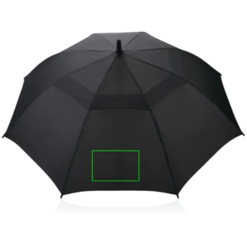 negro Paraguas contra tormentas Swiss Peak AWARE™ Tornado de 23\