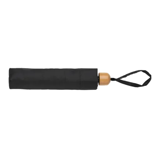 Mini paraguas RPET 190T de bambú 20.5\