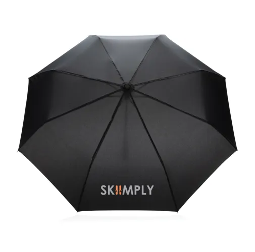 Mini paraguas RPET 190T de bambú 20.5\