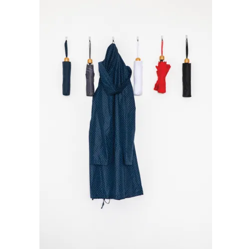 Mini paraguas RPET 190T de bambú 20.5\