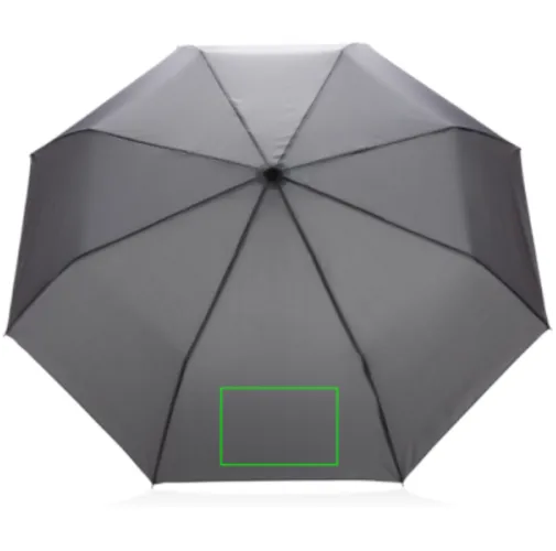 Mini paraguas RPET 190T de bambú 20.5\