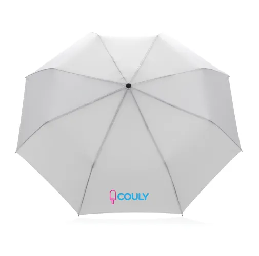 Mini paraguas RPET 190T de bambú 20.5\