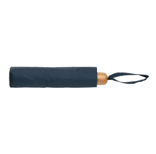 Mini paraguas RPET 190T de bambú 20.5\