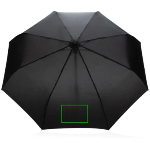 Paraguas automático RPET 190T bambú de 21\