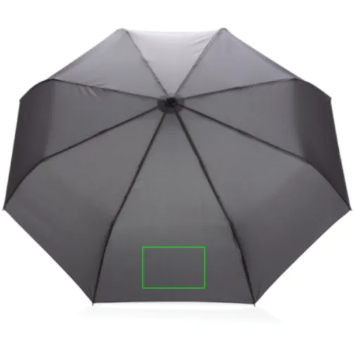 Paraguas automático RPET 190T bambú de 21\