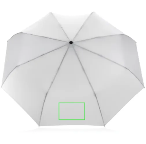 Paraguas automático RPET 190T bambú de 21\