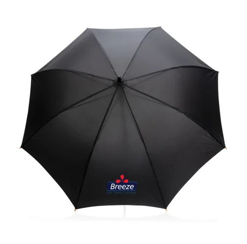 Paraguas automático RPET 190T de bambú Impact AWARE ™